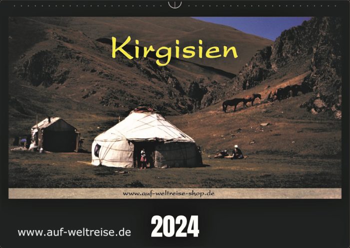 Wandkalender – Kirgisien 2024