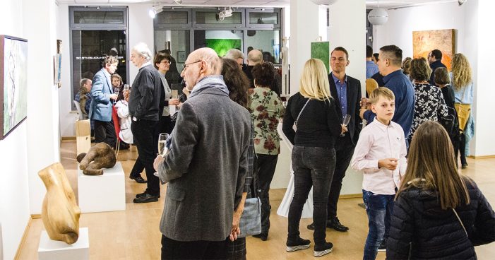 Vernissage Kerstin Sokoll „SOMEWHERE OVER THE RAINBOW“