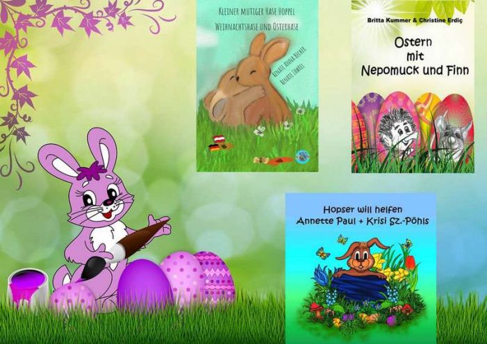 Fleißige Helfer vom Osterhasen