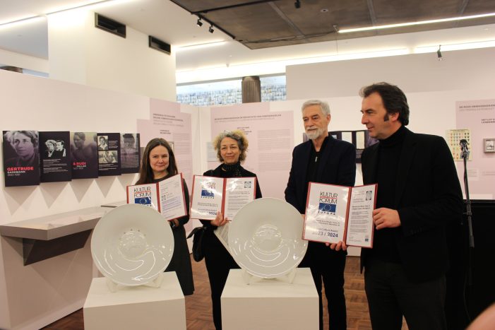Holocaust Gedenkstätten Paris (F) und Mechelen (B) mit KulturPreis Europa ausgezeichnet Holocaust Gedenkstätten Paris (F) und Mechelen (B) mit KulturPreis Europa ausgezeichnet