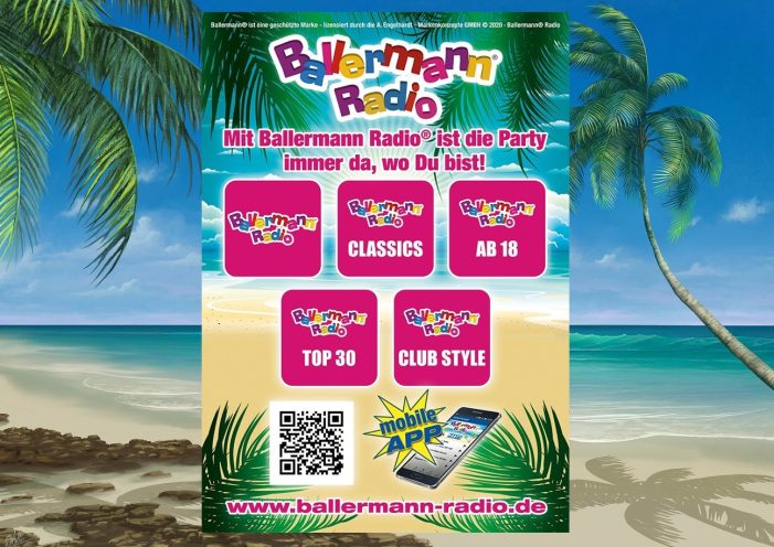 4 neue Party-Channel auf Ballermann Radio für pures Mallorcafeeling