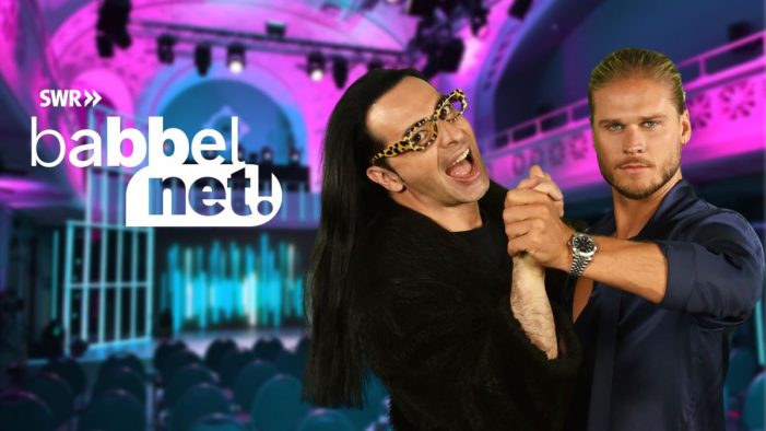 „Babbel Net!“(SWR): Bülent Ceylan schwingt das Tanzbein mit Rúrik Gíslason
