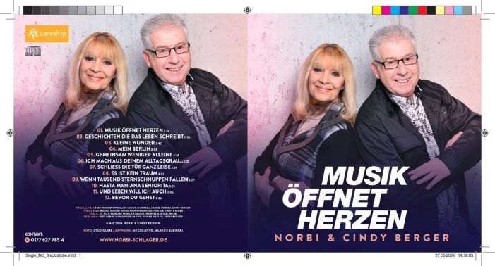 Musik öffnet Herzen – das neue Album von Norbi und Cindy Berger