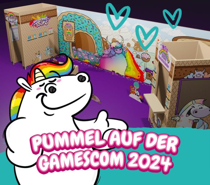 Pummeleinhorn auf der gamescom 2024