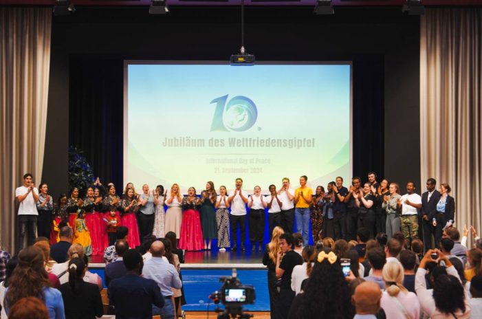 IWPG zelebrierte das 10. Jubiläum des Weltfriedengipfels am 21. September gemeinsam mit HWPL