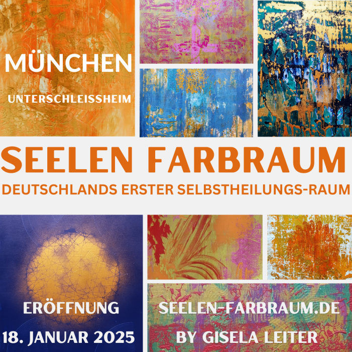 Deutschlands erster SEELEN-FARBRAUM: Ein Ort der Stille und Inspiration in Unterschleißheim bei München