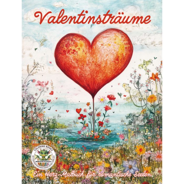 Valentinsträume – Kreative Liebesmomente zum Ausmalen