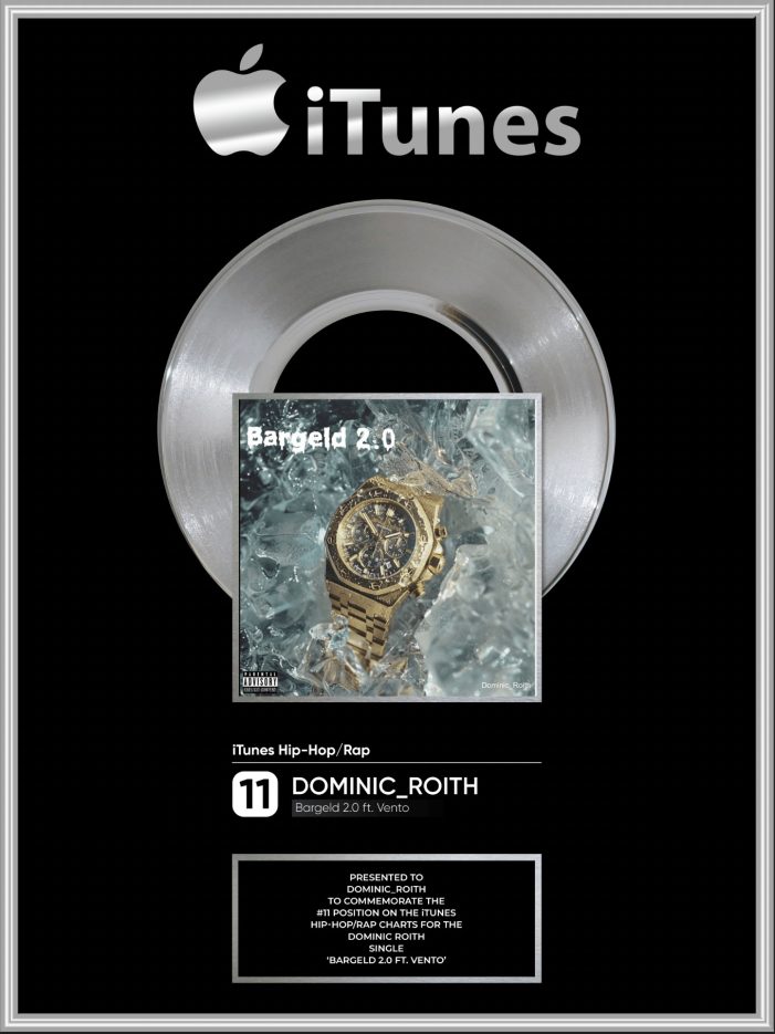 Dominic Roiths „Bargeld2.0“ erobert die Charts Dominic Roiths „Bargeld2.0“ erobert die Charts