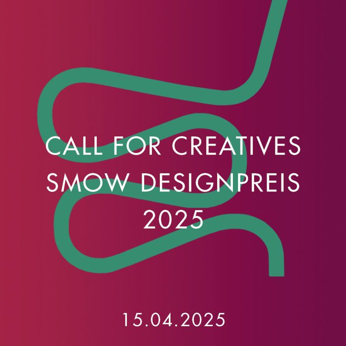 smow Designpreis 2025: Call for Creatives zur Grassimesse 2025