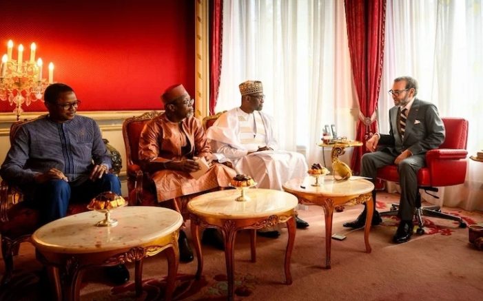 König Mohammed VI. empfängt die Außenminister der Allianz der Sahelstaaten