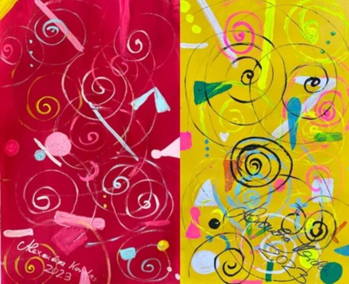 Alexandra Kordas bei „Disruptive Harmony“ Ausstellung in Madrid  9. Mai – 4. Juni 2025