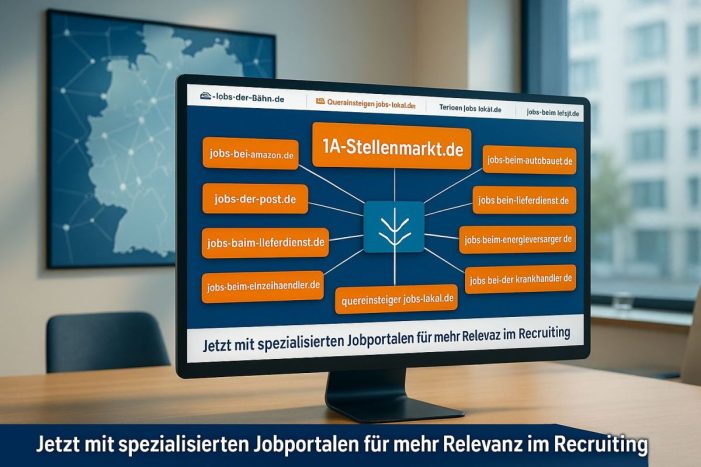 1A-Stellenmarkt baut Spezialisierung aus – Neue Jobportale für gezielte Bewerberansprache gehen an den Start