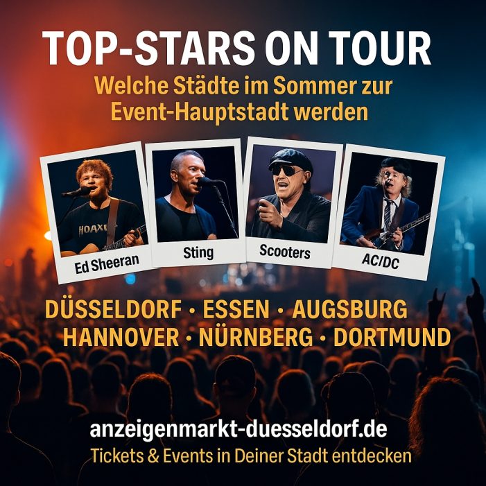 Welche Städte im Sommer zur Event-Hauptstadt werden