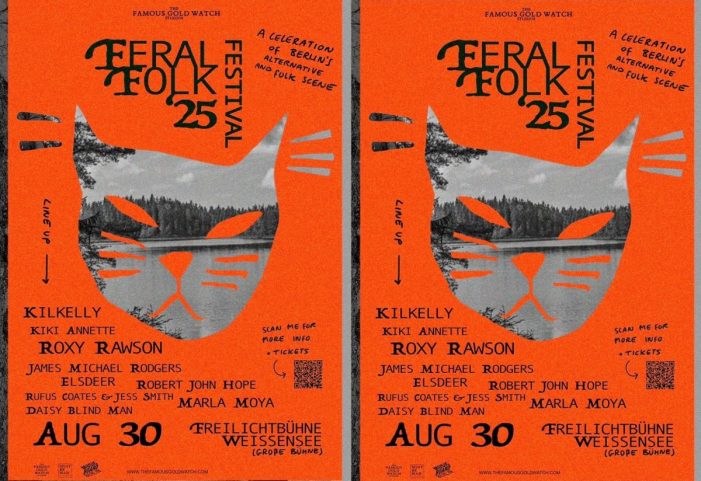 ZWEITE AUFLAGE DES FERAL FOLK FESTIVAL – 30. August 2025 auf der Berliner Freilichtbühne Weißensee ZWEITE AUFLAGE DES FERAL FOLK FESTIVAL – 30. August 2025 auf der Berliner Freilichtbühne Weißensee