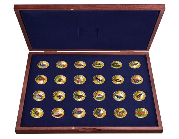 Bayerisches Münzkontor unterstützt Schmetterlingsschutz mit exklusiver Farbpräge-Edition