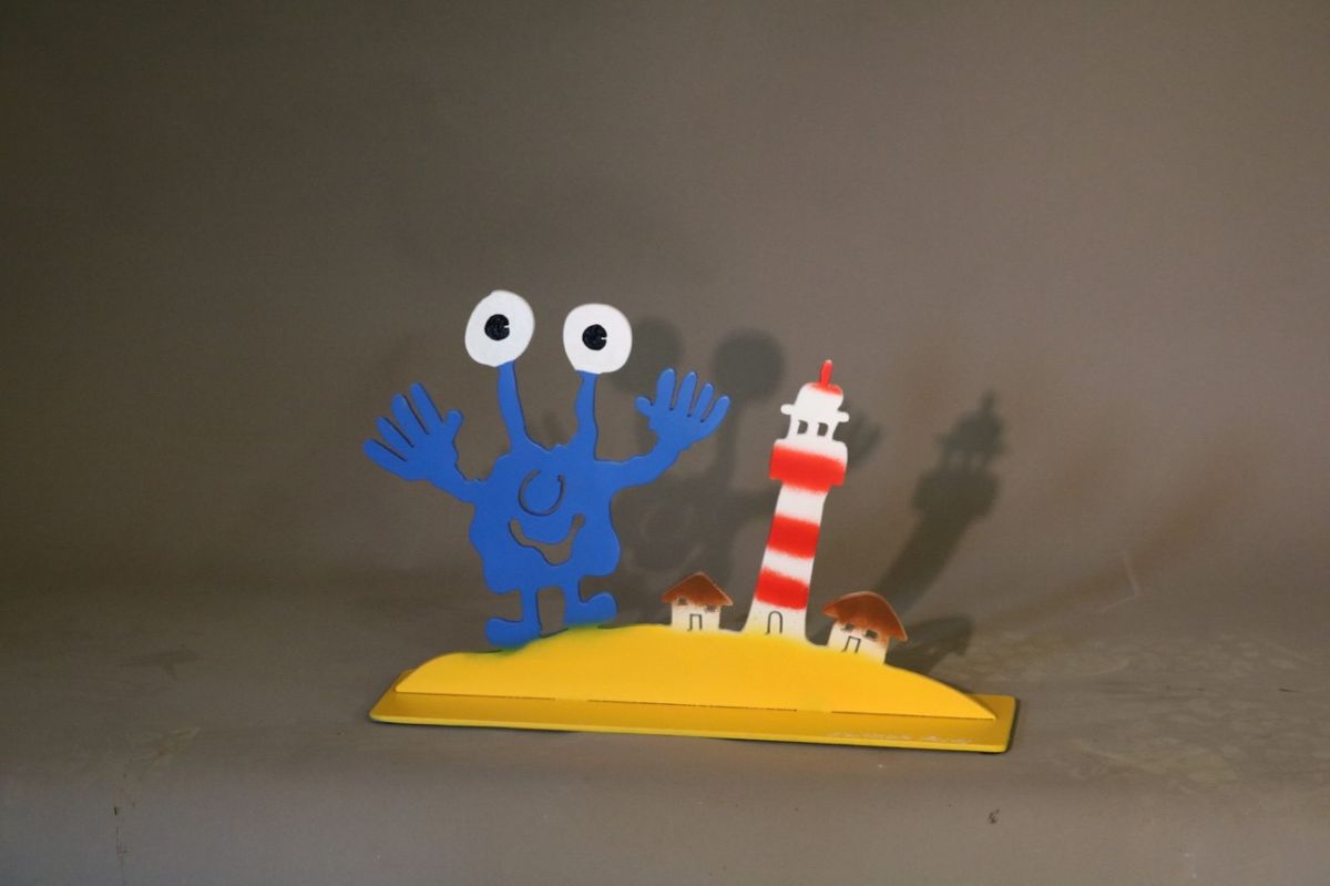 Sonderausstellung Patrick Preller „Monsterskulpturen“ in St. Peter-Ording