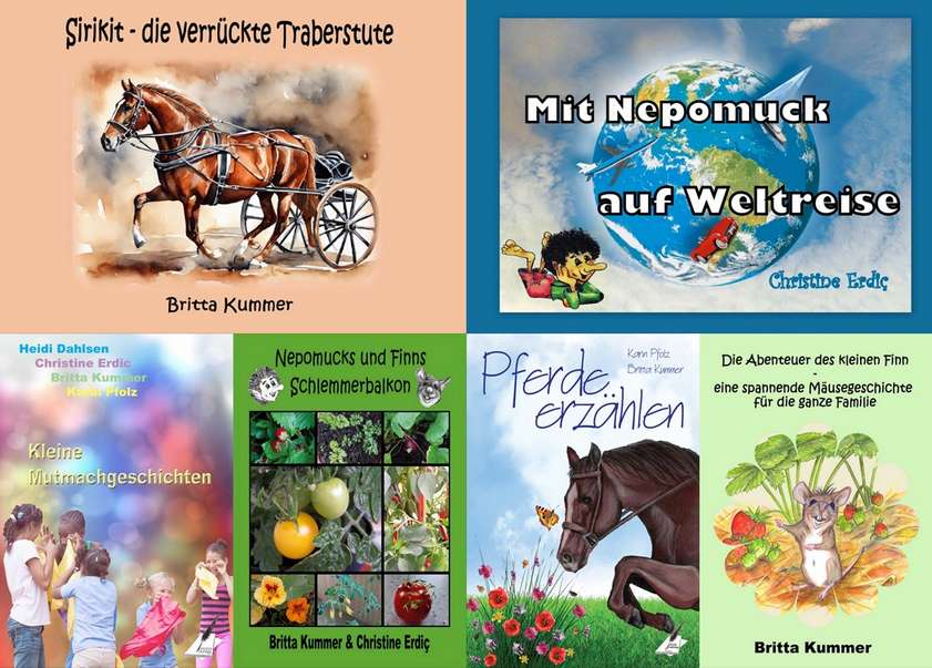 Liebevoll gestaltete Kinderbücher