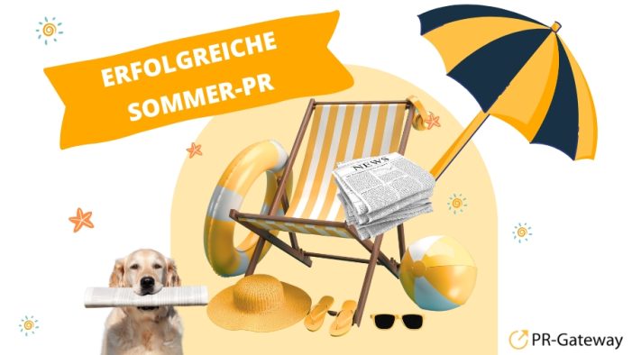 Erfolgreiche Online-PR im Sommer mit Online-Mitteilungen