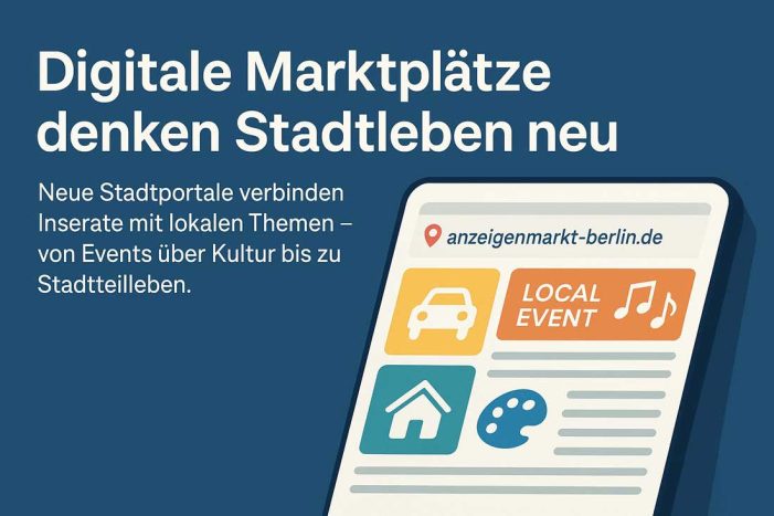 Digitale Marktplätze denken Stadtleben neu Digitale Marktplätze denken Stadtleben neu