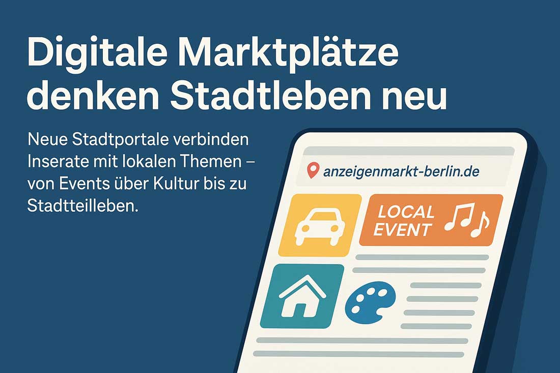 Digitale Marktplätze denken Stadtleben neu Digitale Marktplätze denken Stadtleben neu