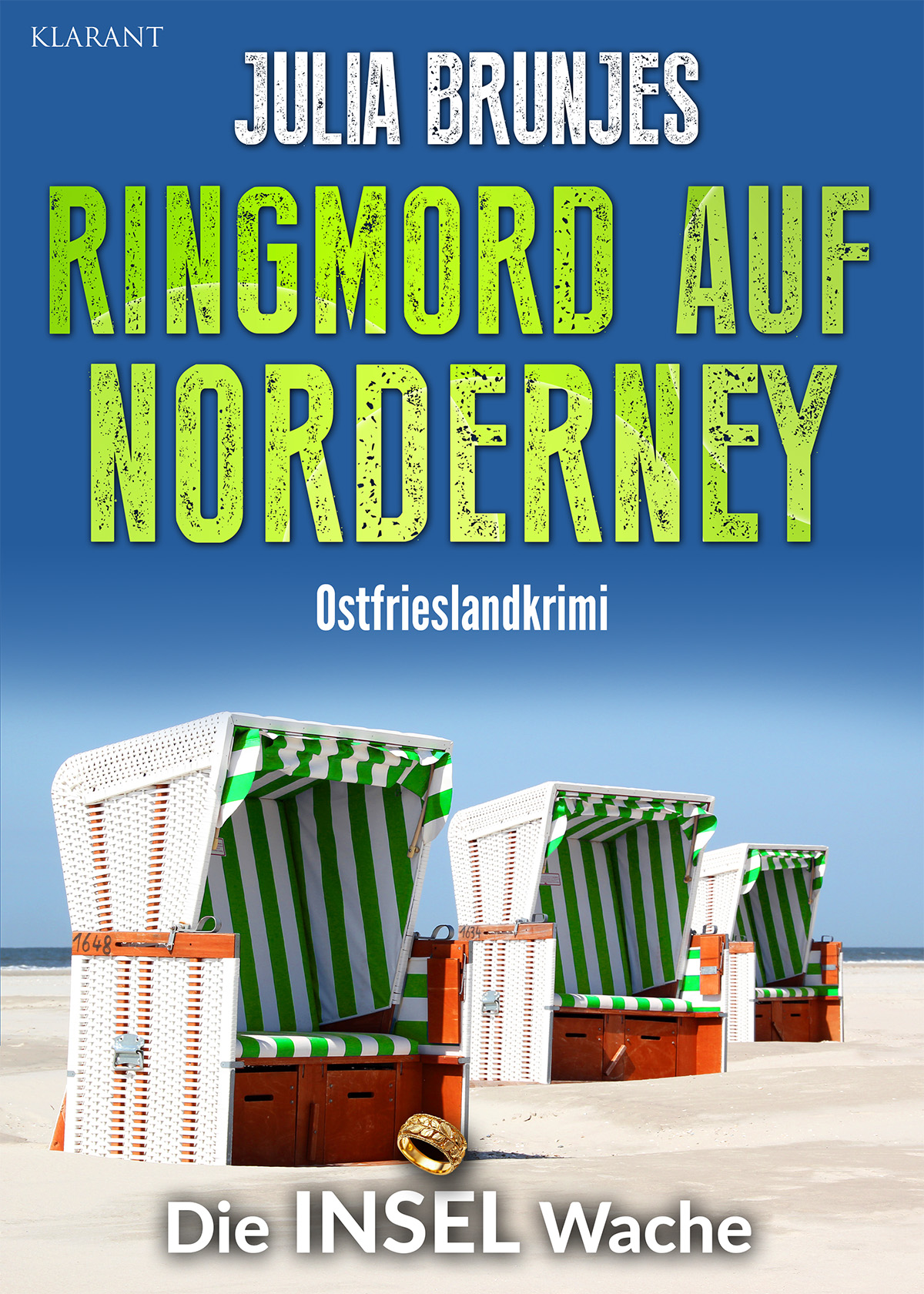 Neuerscheinung: Ostfrieslandkrimi „Ringmord auf Norderney“ von Julia Brunjes im Klarant Verlag
