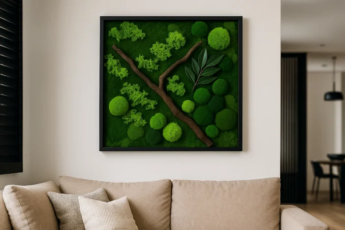 Moosbilder für Praxis & Büro