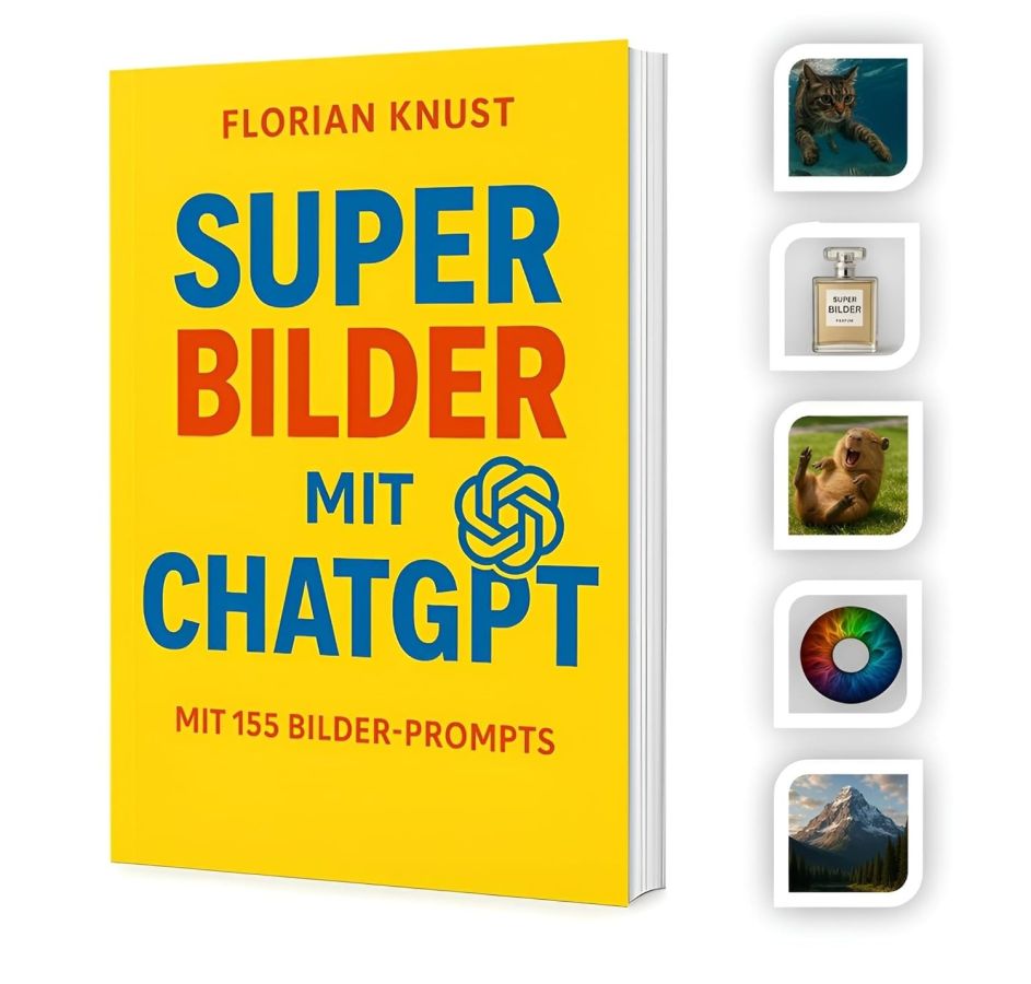 Bilder mit ChatGPT 5: Die geheime 8-Baustein-Formel aus dem Bestseller-Guide