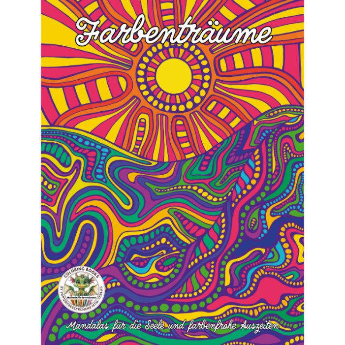 Farbenträume – Mandala Malbuch für Erwachsene