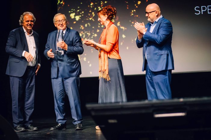 Jean-Claude Juncker erhält den Deutschen Rednerpreis 2025