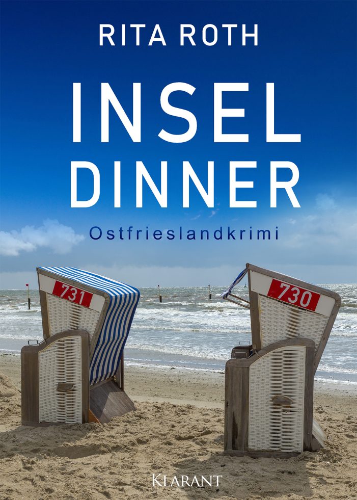 Neuerscheinung: Ostfrieslandkrimi „INSELDINNER“ von Rita Roth im Klarant Verlag