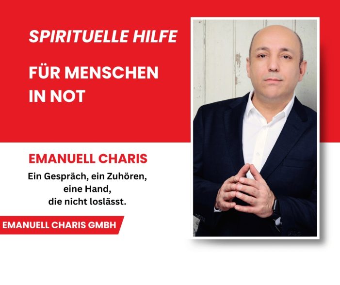 Emanuell Charis schenkt Hoffnung: Spirituelle Hilfe für Menschen in Not.