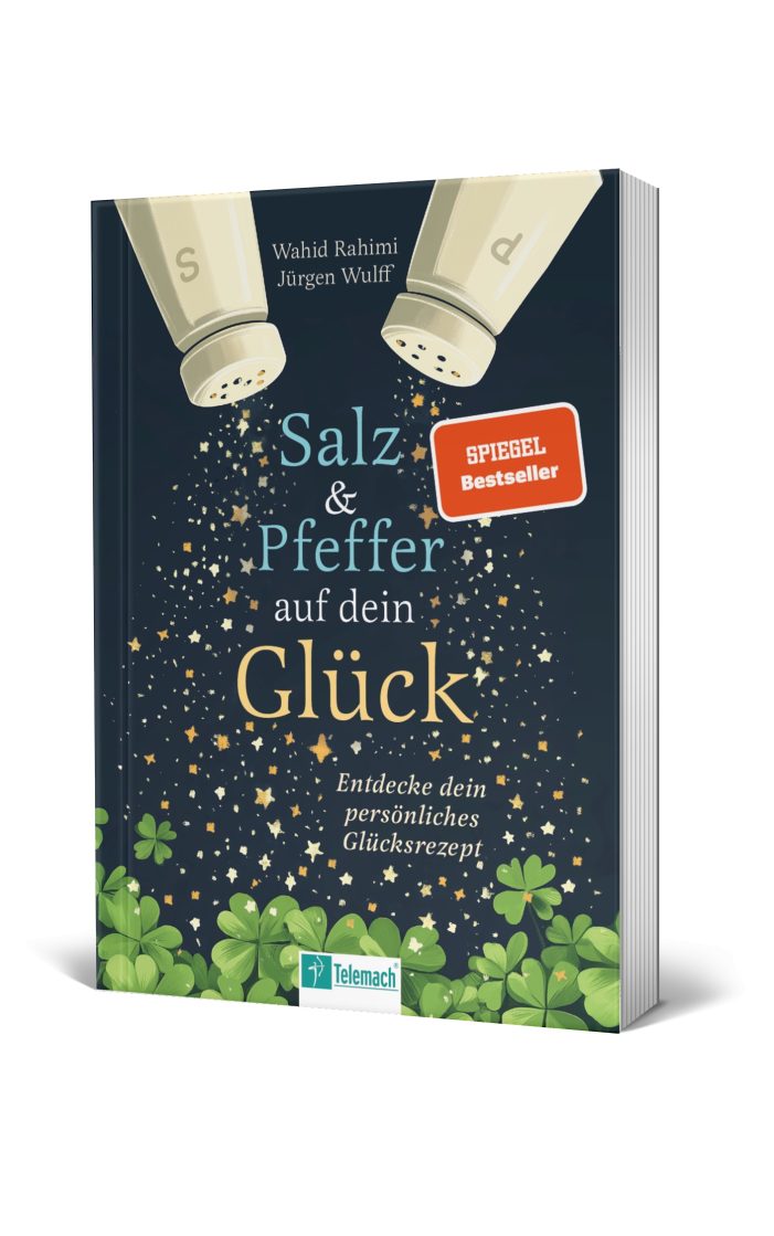 Gewürzt zum Erfolg: „Salz und Pfeffer auf dein Glück“ steigt in die SPIEGEL-Bestsellerliste (Ratgeber – Leben & Gesundheit) ein