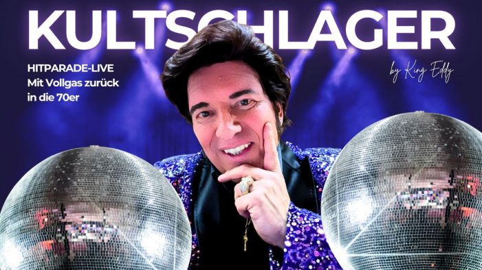 Die erfolgreichste Retro-Schlager-Show Deutschlands: King Eddy lässt die 70er Hitparade leben