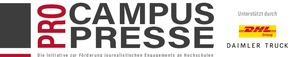 Ausschreibungsstart für den 21. Pro Campus-Presse Award