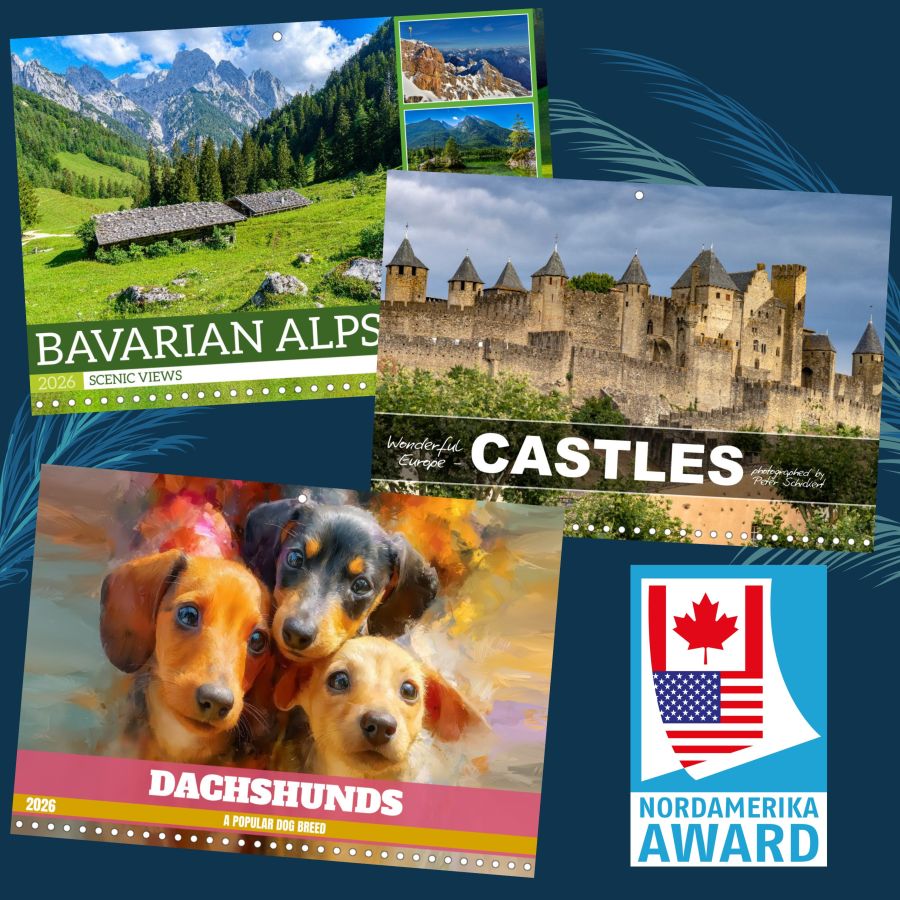 Die Gewinner des CALVENDO Nordamerika Awards 2025