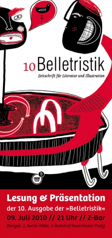 Ein literarisches Geheimnis. 10. Ausgabe der BELLETRISTIK. MAGAZIN FÜR LITERATUR UND ILLUSTRATION