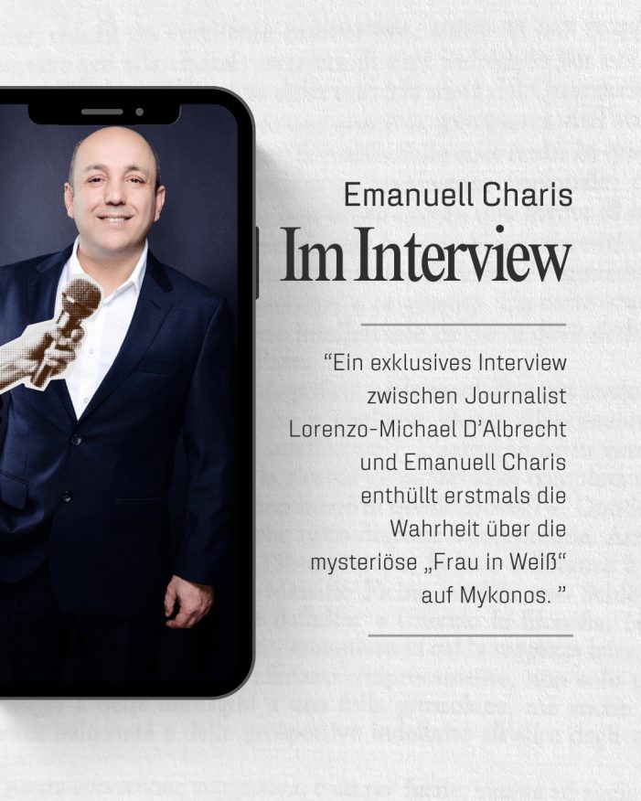 Exklusiv-Interview mit Emanuell Charis – Die Wahrheit über die Frau in Weiß erschüttert Europa!