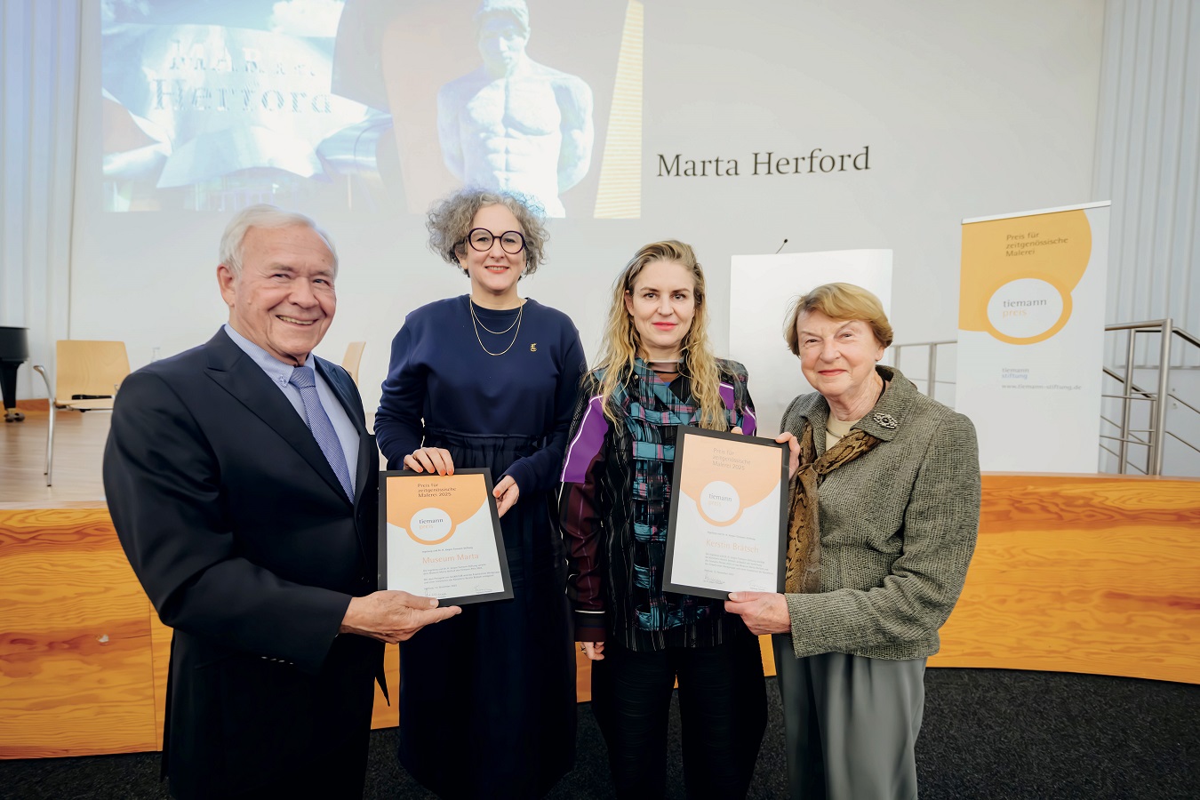 Tiemann-Preis 2025 feierlich im Marta Herford verliehen