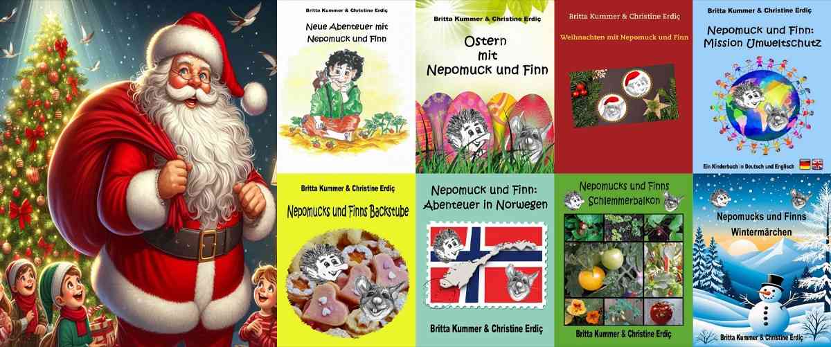 Schöne Weihnachtstage mit Nepomuck und Finn Schöne Weihnachtstage mit Nepomuck und Finn