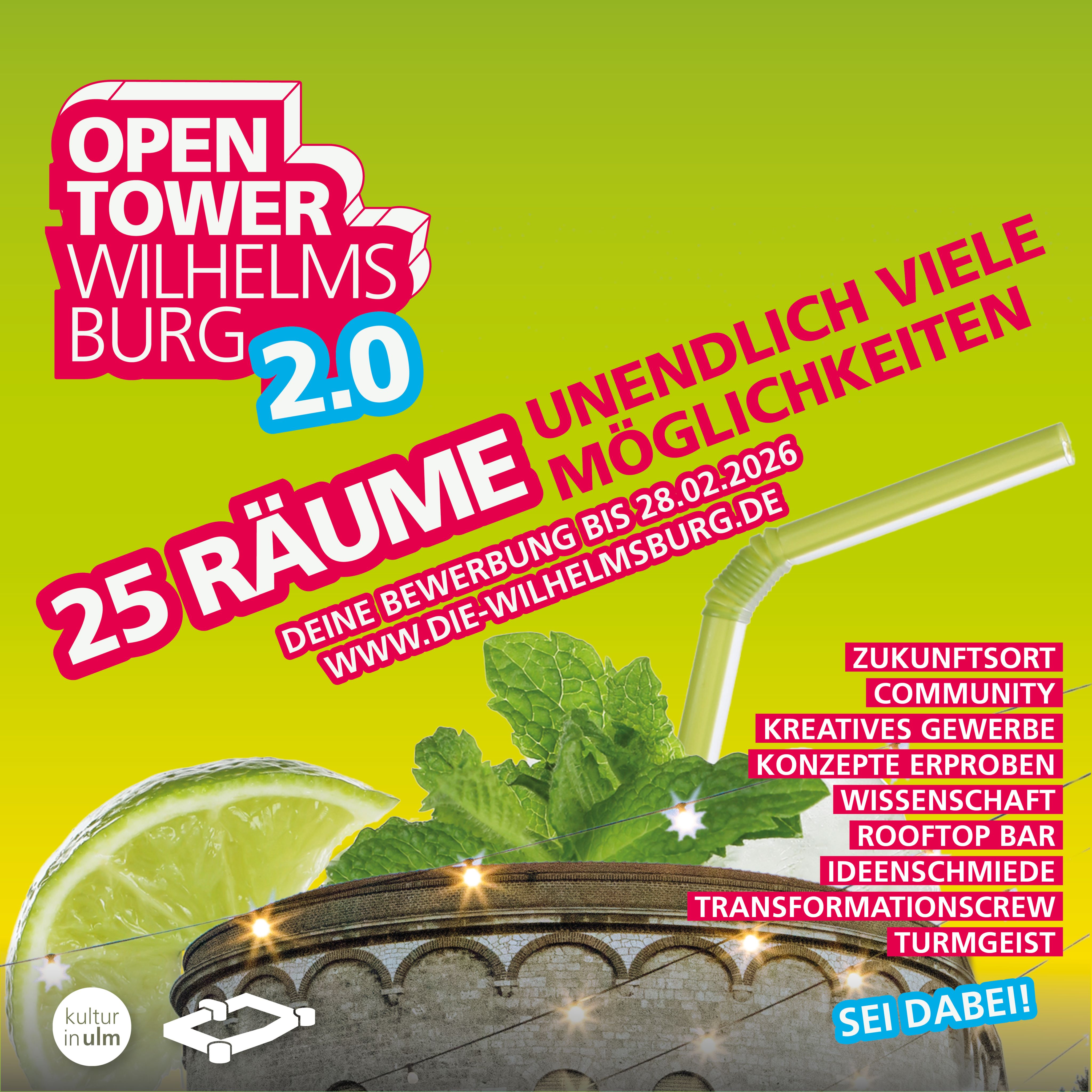 Open Tower 2.0: Die Wilhelmsburg öffnet ihre Türen für die nächste Generation von Zukunftsmacherinnen und Zukunftsmachern