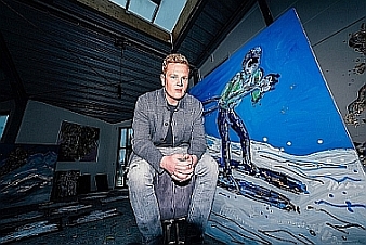 Leon Löwentraut – Museumsausstellung in den Dolomiten: „What does it take to be a Champion?“