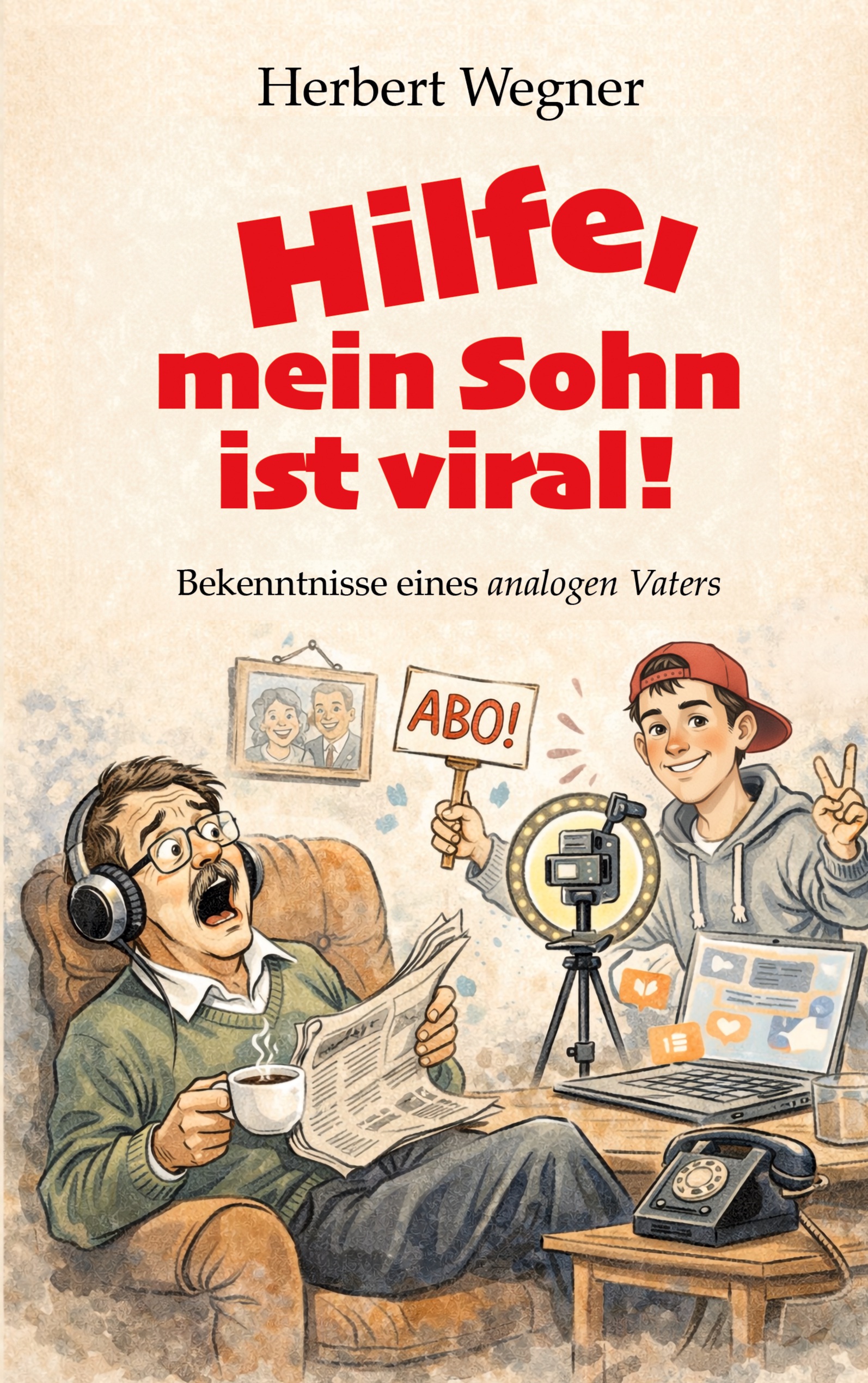 Buch Neuerscheinung: „Hilfe, mein Sohn ist viral!“