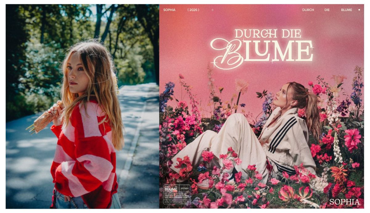 SOPHIA entert die Charts mit „Durch die Blume“ auf Platz 3 – Erfolgreichstes deutsches Album der Woche SOPHIA entert die Charts mit „Durch die Blume“ auf Platz 3 – Erfolgreichstes deutsches Album der Woche