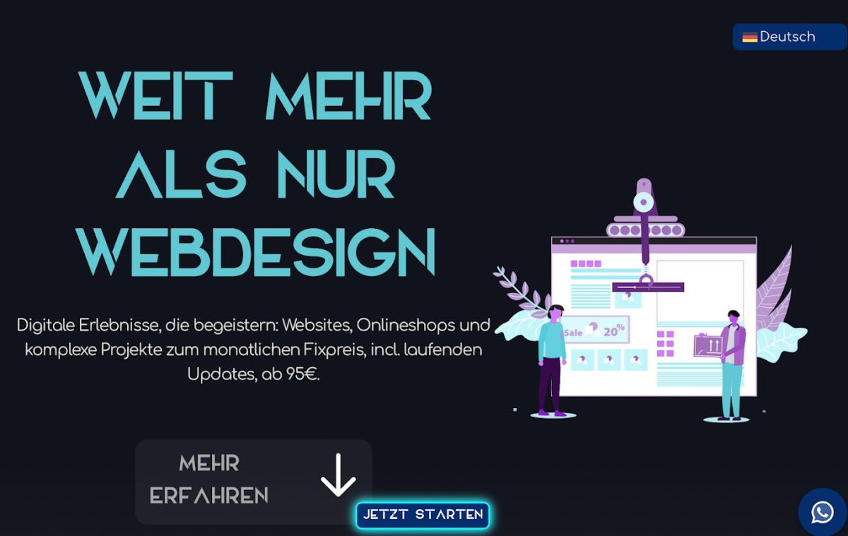 Website erstellen lassen – für alle Branchen: Business-Websites für Unternehmen jeder Größe