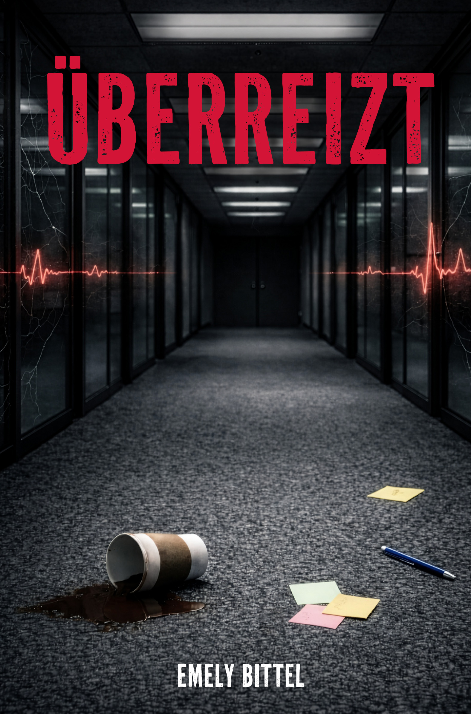 Neuerscheinung: „ÜBERREIZT“ von Emely Bittel – Psychologischer Thriller aus Köln über Arbeitsdruck und Kontrollverlust