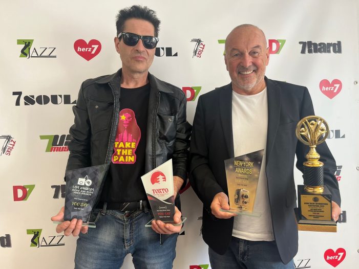 Take The Pain und 7us media group: Vier Awards für einen Song Take The Pain und 7us media group: Vier Awards für einen Song