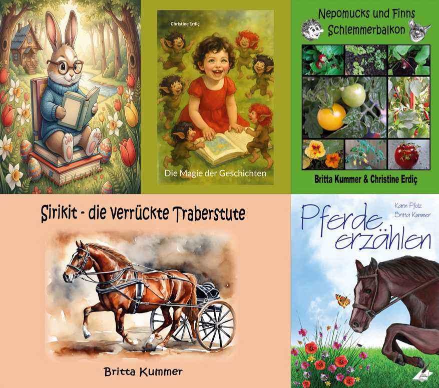 Bücher statt Nascherei Bücher statt Nascherei