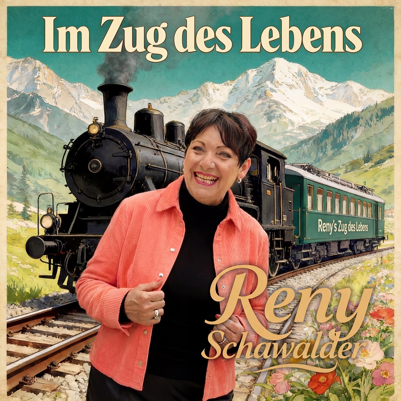 Reny Schawalder sitzt musikalisch im Zug des Lebens Reny Schawalder sitzt musikalisch im Zug des Lebens
