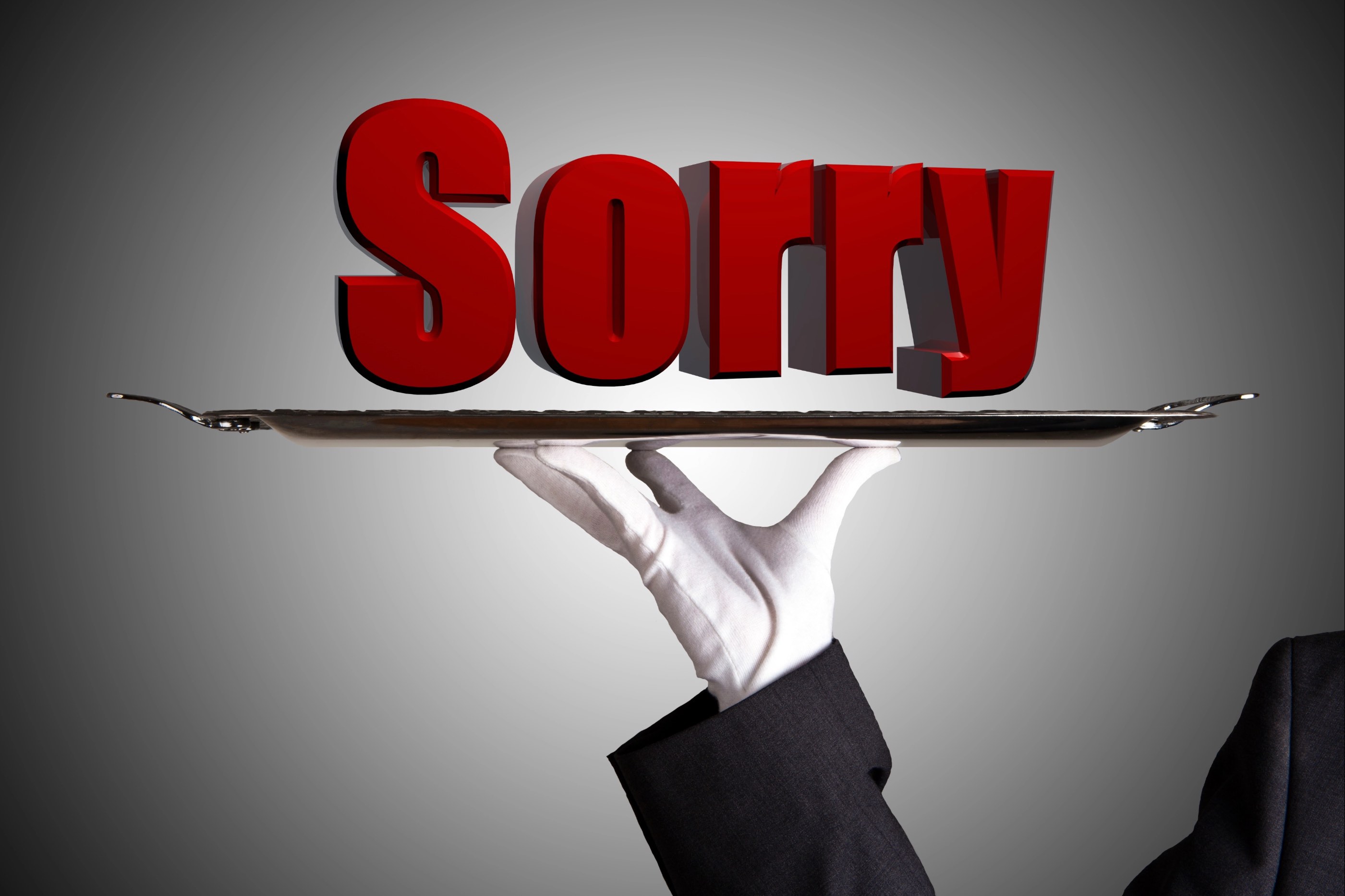 Entschuldigung, aber richtig