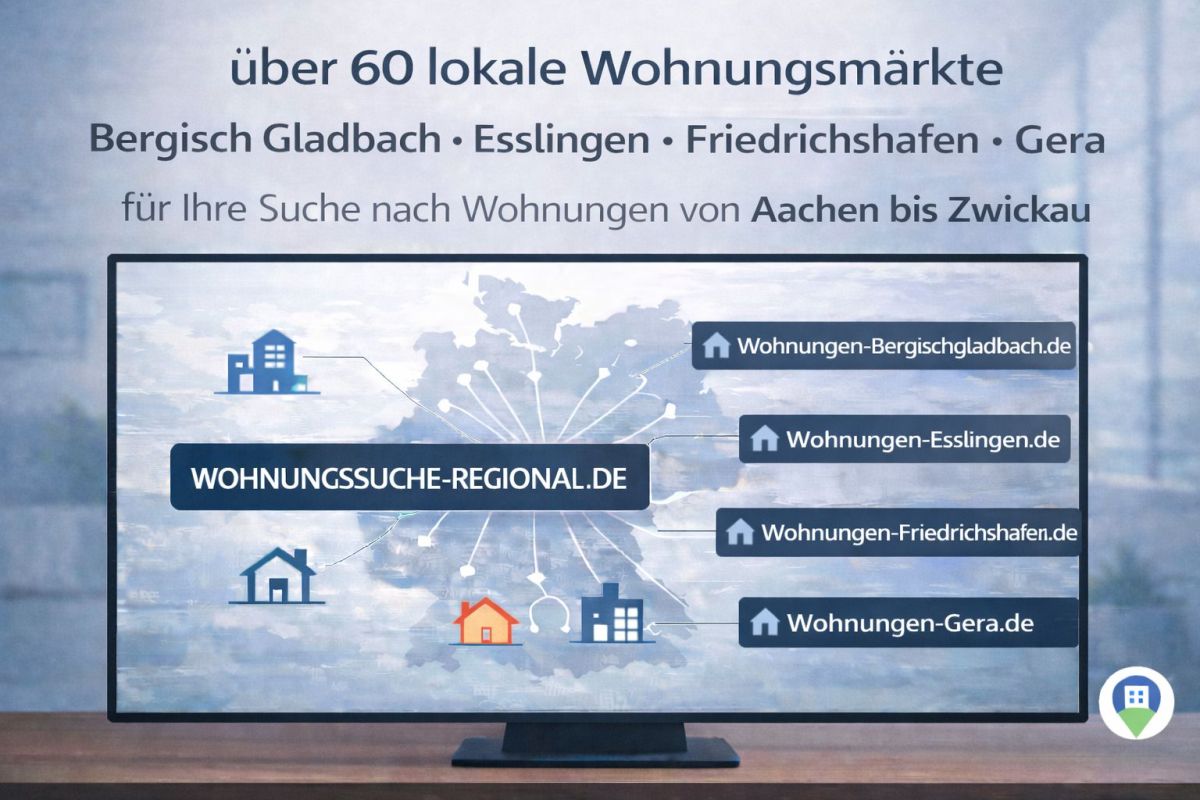 Bergisch Gladbach: Mitarbeiterwohnen bei Jobwechseln – lokale Suche ordnet Umzüge nach Arbeitswegen